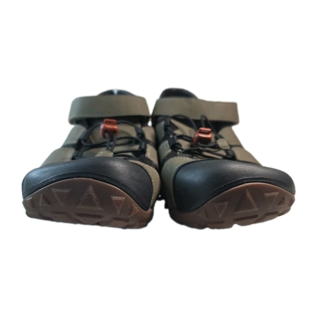 Teva Flintwood Men's Closed Toe Sport Water Sandals Dark Olive Size 13 NWT